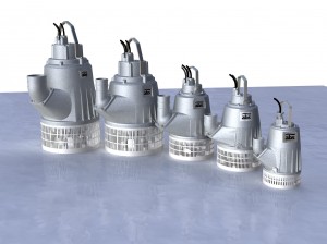 JU MEX Series ABS dewatering pumps.