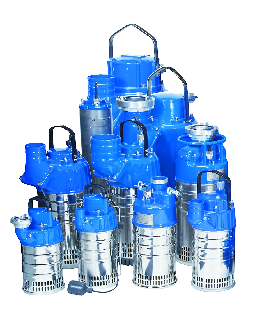 J and JC series of ABS dewatering pumps.